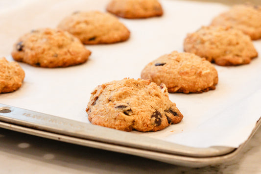 'Almond Joy' cookies (versión saludable)