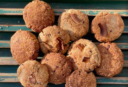 Galletas bajas en carbs con proteína