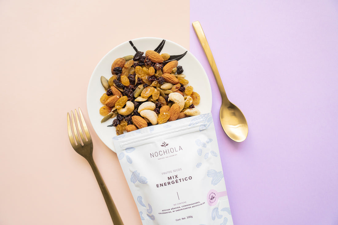 Ensalada de manzana saludable con Nochiola