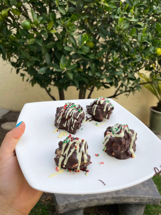 DOUBLE CHOCOLATE SNOWBALLS CON NOCHIOLA