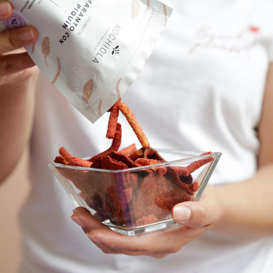 Amaranth Churritos with Piquin