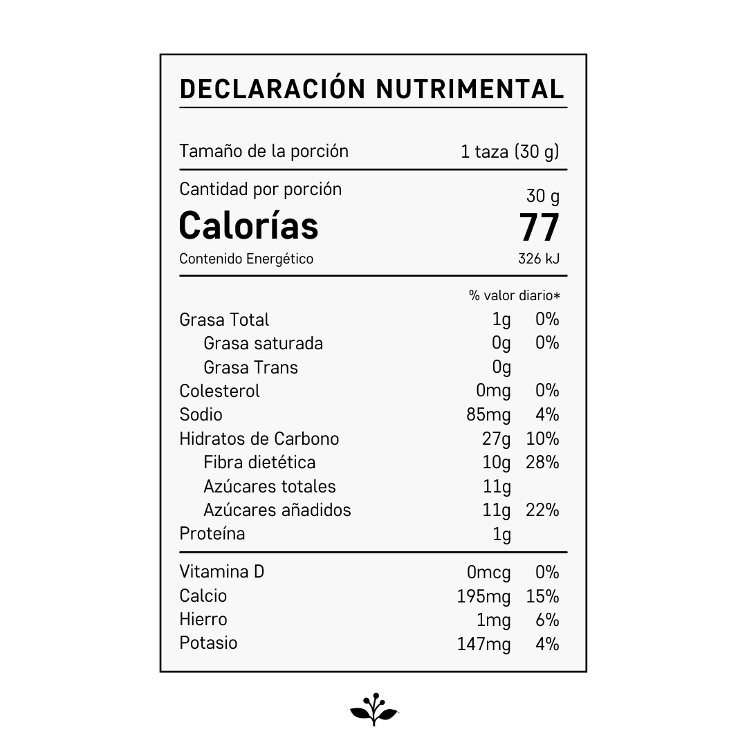 Nopal deshidratado enchilado c/ miel de agave
