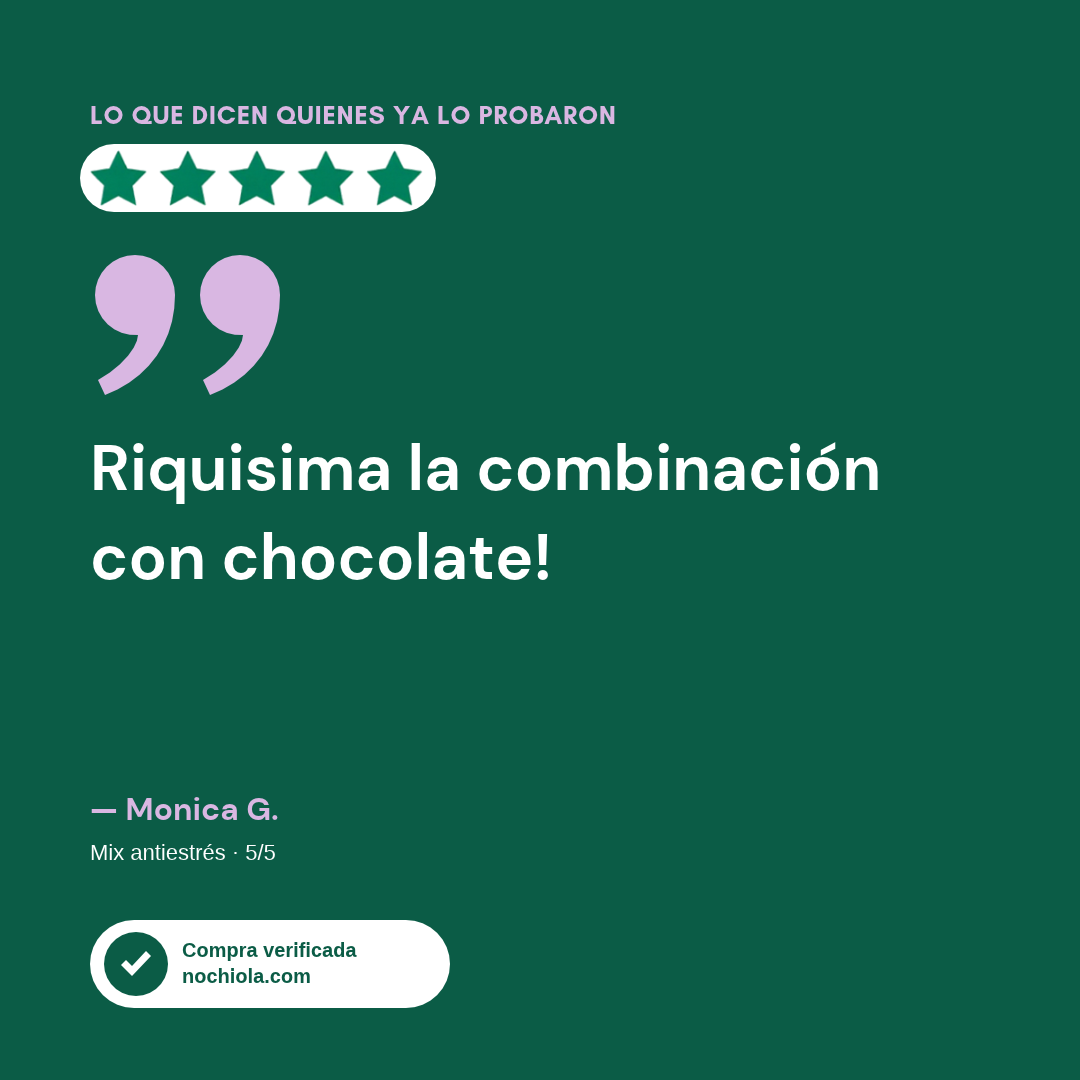 Reseña Mix antiestrés Nochiola
