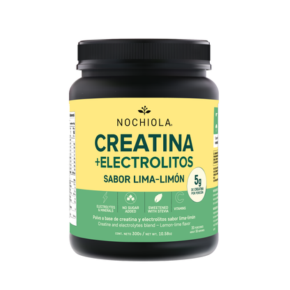 Creatina + electrolitos Lima Limon 300g
