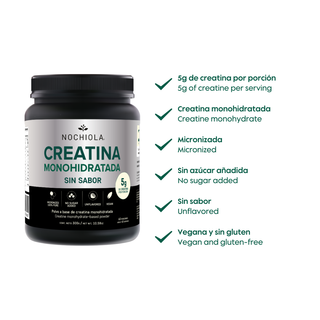 Creatina Monohidratada Micronizada 300g