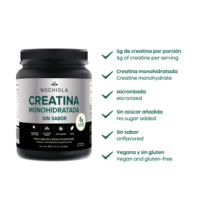 Creatina Monohidratada Micronizada 300g