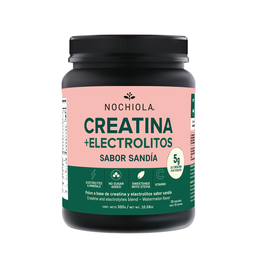 Creatina + electrolitos Sandia 300g