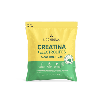 Creatina + electrolitos Lima Limon