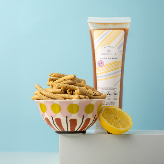 Churritos de amaranto con chia