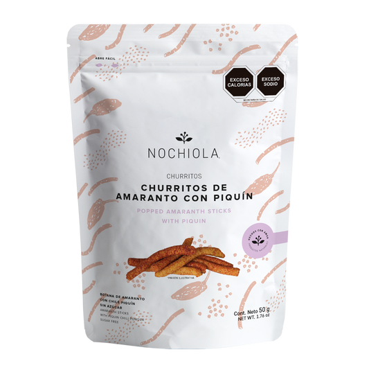 Amaranth Churritos with Piquin