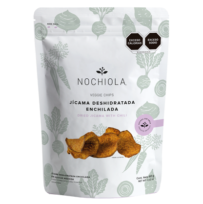 Jícama deshidratada enchilada