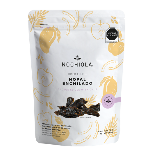 Nopal deshidratado enchilado c/ miel de agave