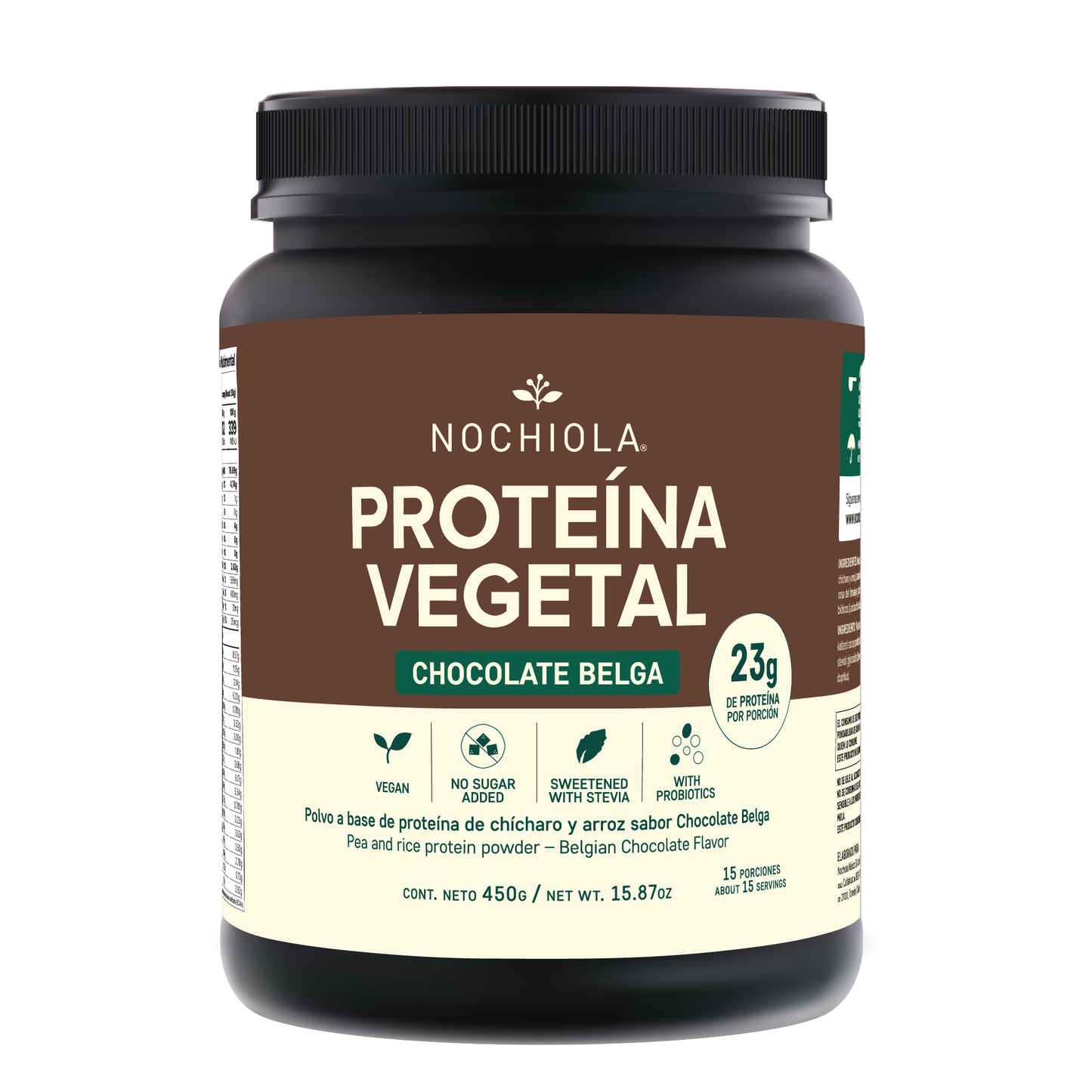 Proteina Vegetal Chocolate Belga 450g