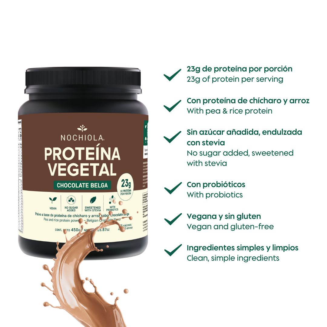 Proteina Vegetal Chocolate Belga 450g