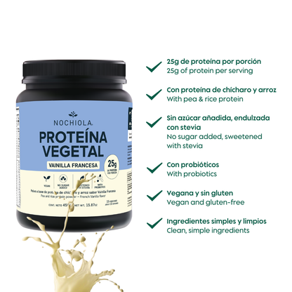 Proteina Vegetal Vainilla Francesa 450g