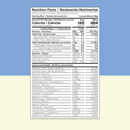 Proteina Vegetal Vainilla Francesa 450g