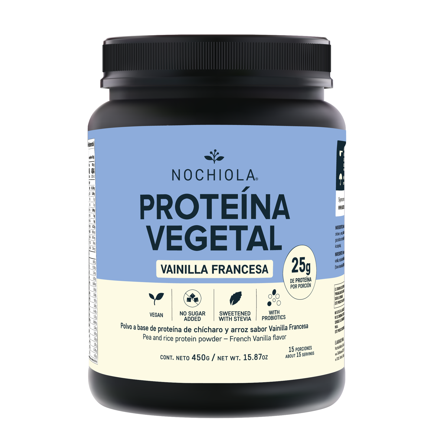 Proteina Vegetal Vainilla Francesa 450g